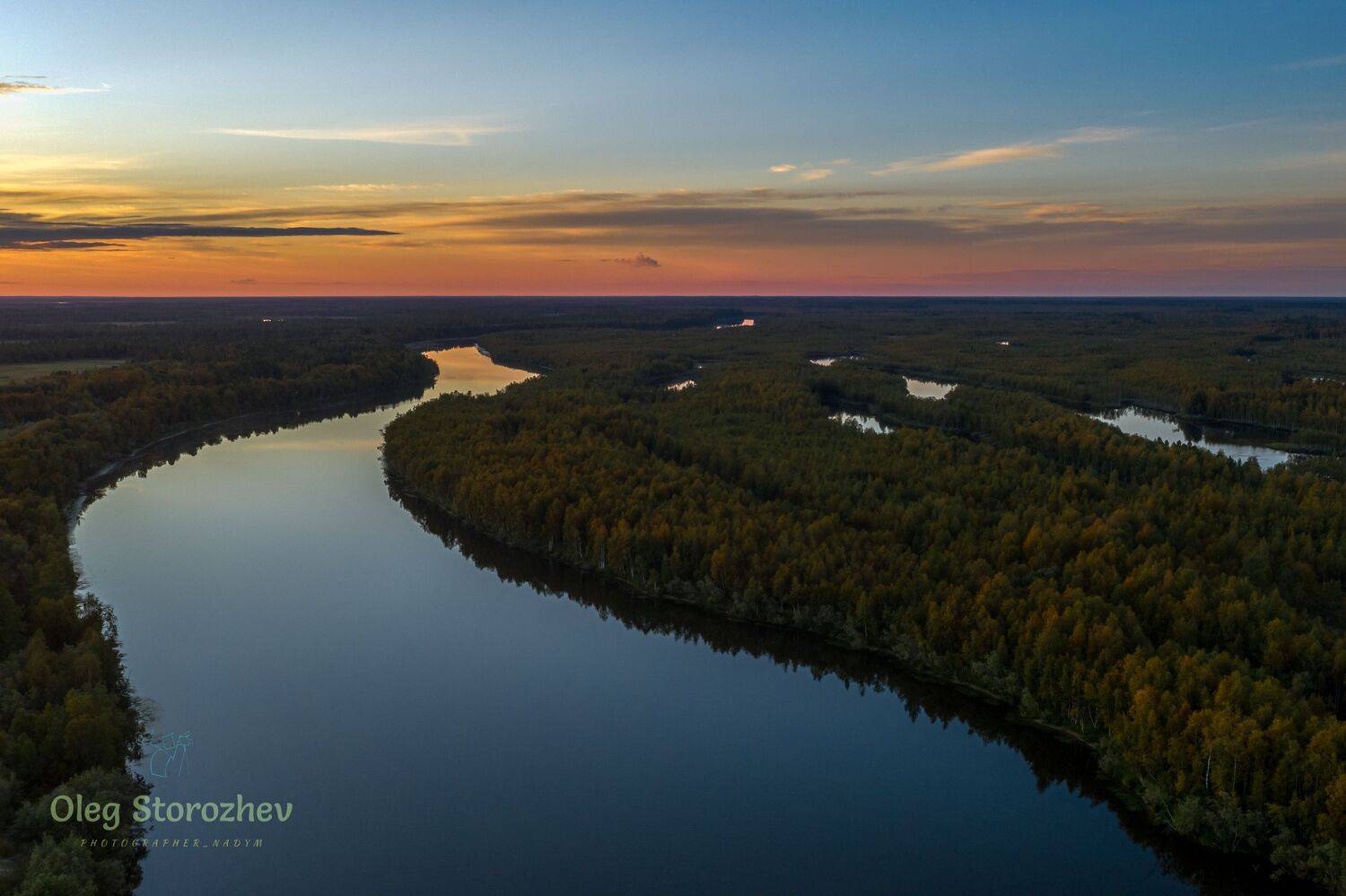 река, тундра, ямал, надымский район, Сторожев Олег