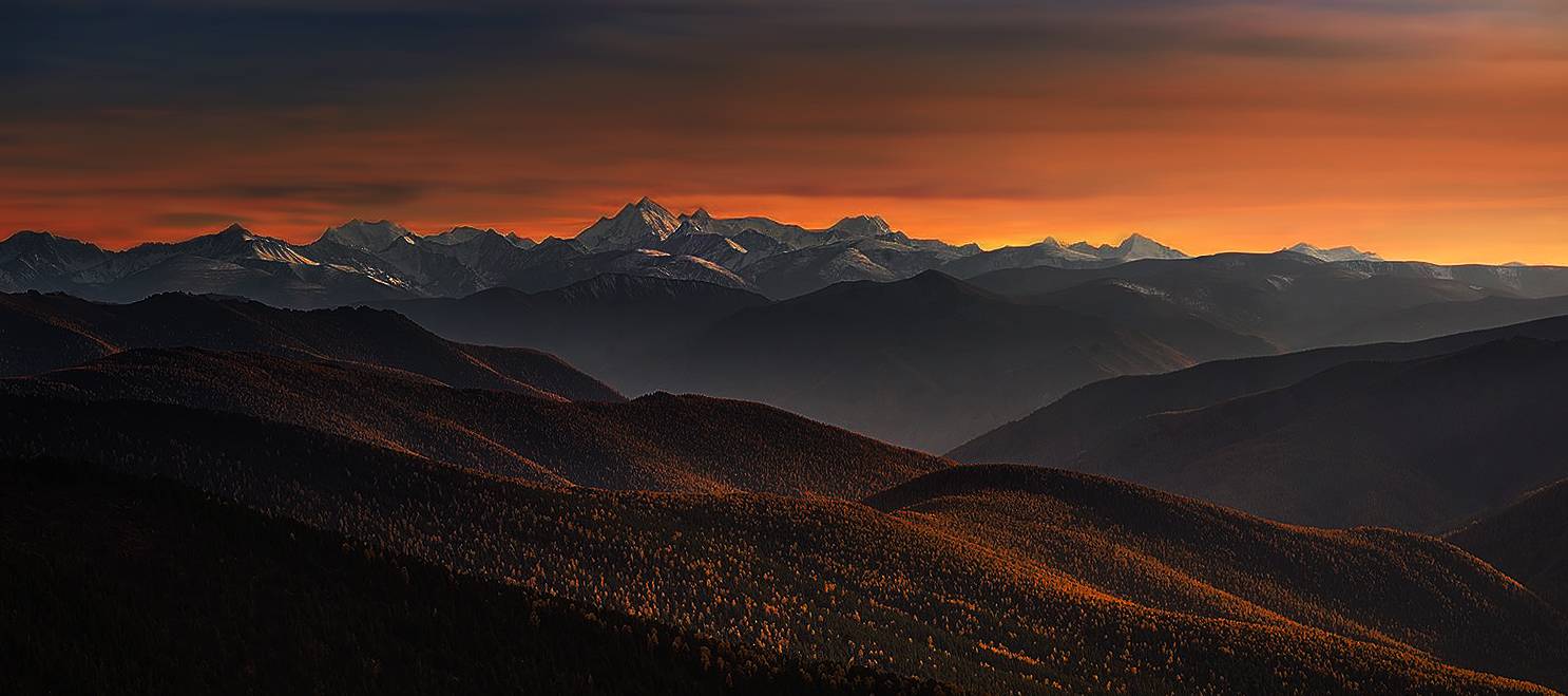 алтай, ачик, белуха, осень, сибирь, путешествие, Художников-Сухоребриков Павел