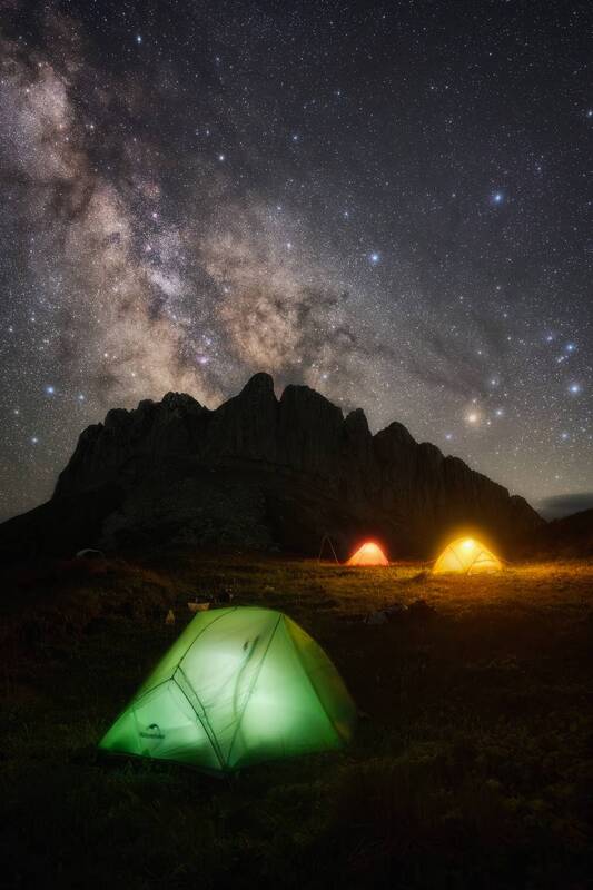 тхач, фототур, кавказ, адыгея Ночной светофор фото превью