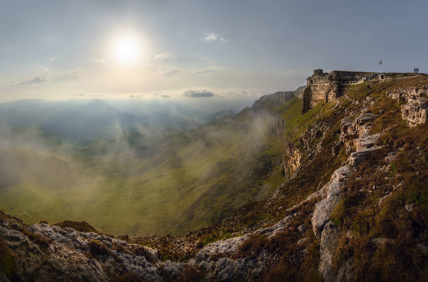 кавказ, карачаево-черкесия, кчр, бермамыт, скалистый хребет, солнце, горы, плато бермамыт, Zakharov Armen