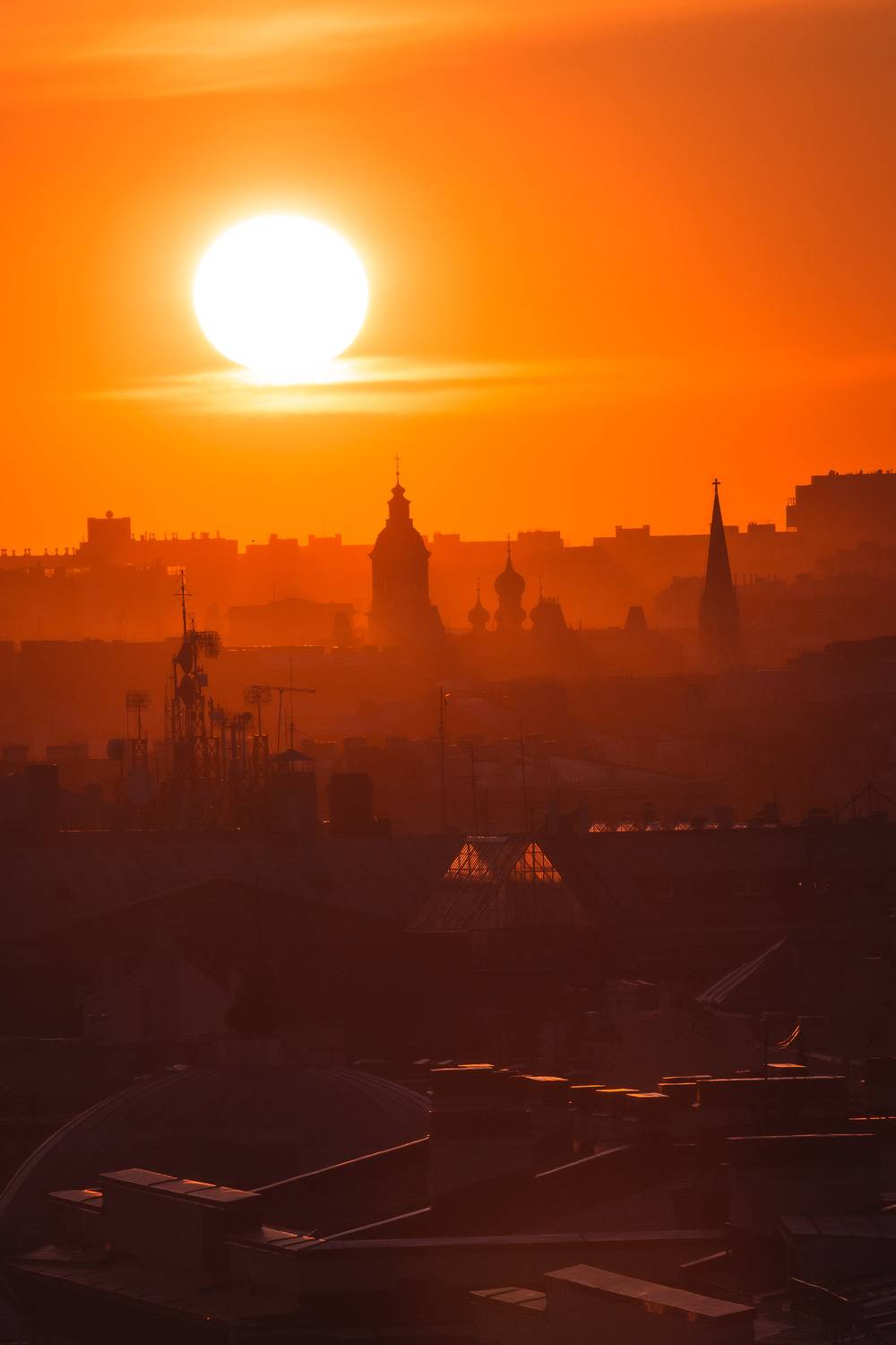 санкт-петербург, закат, Татьяна Кормашова