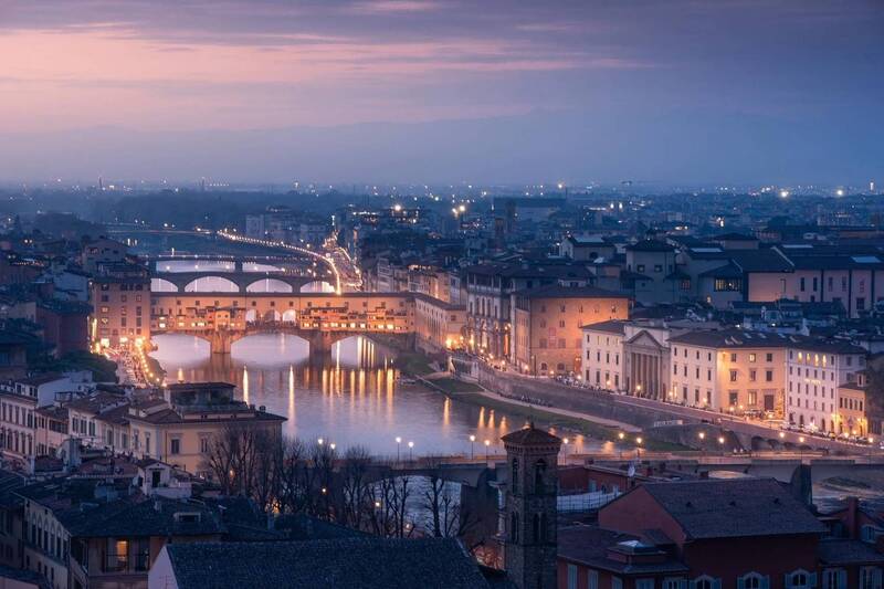 italia, italy, firenze, florence, италия, флоренция, закат, рассвет, мост Firenze. Italia фото превью