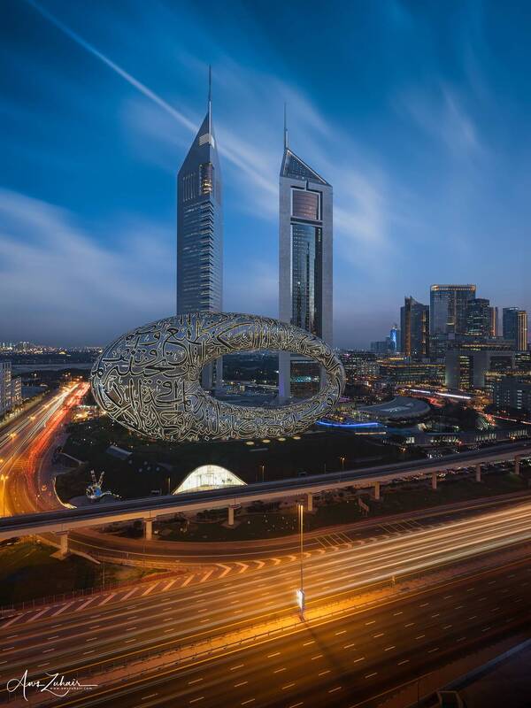 dubai, uae, travel, photography, city, cityscape, architecture The Museum of the Future фото превью