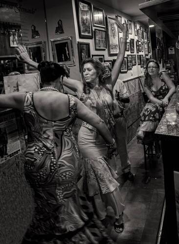 Гранада. Испания. Фламенко везде