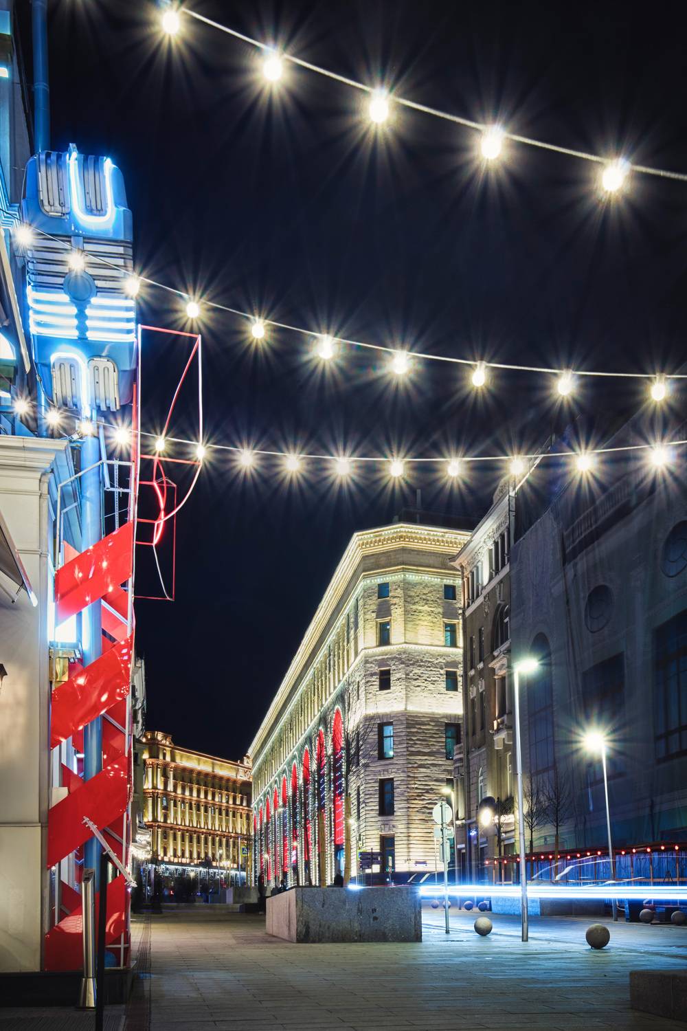 москва, ночь, Валерий Вождаев