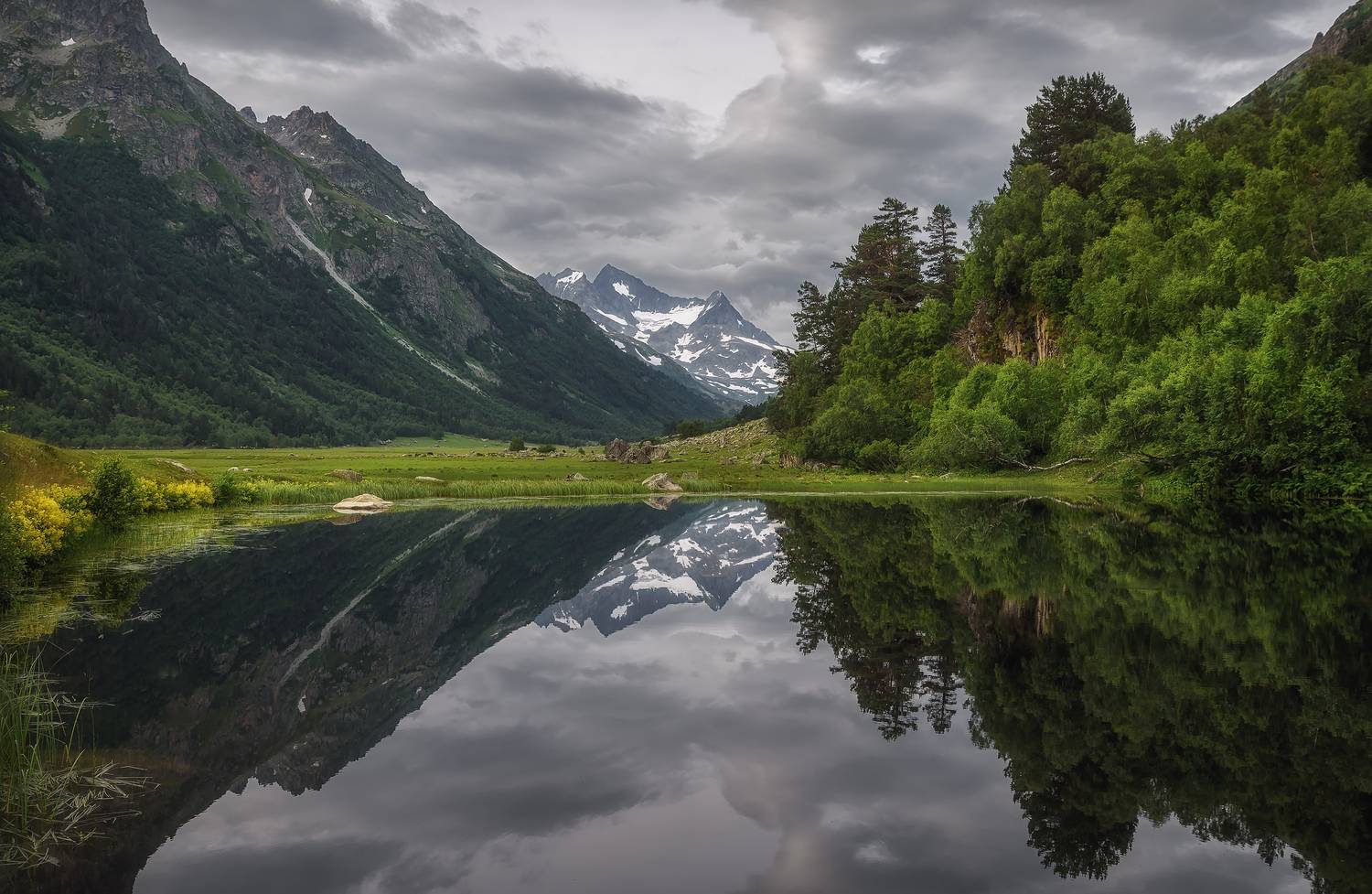 кавказ, карачаево-черкесия, кчр, горы, маруха, озеро, горное озеро, Zakharov Armen