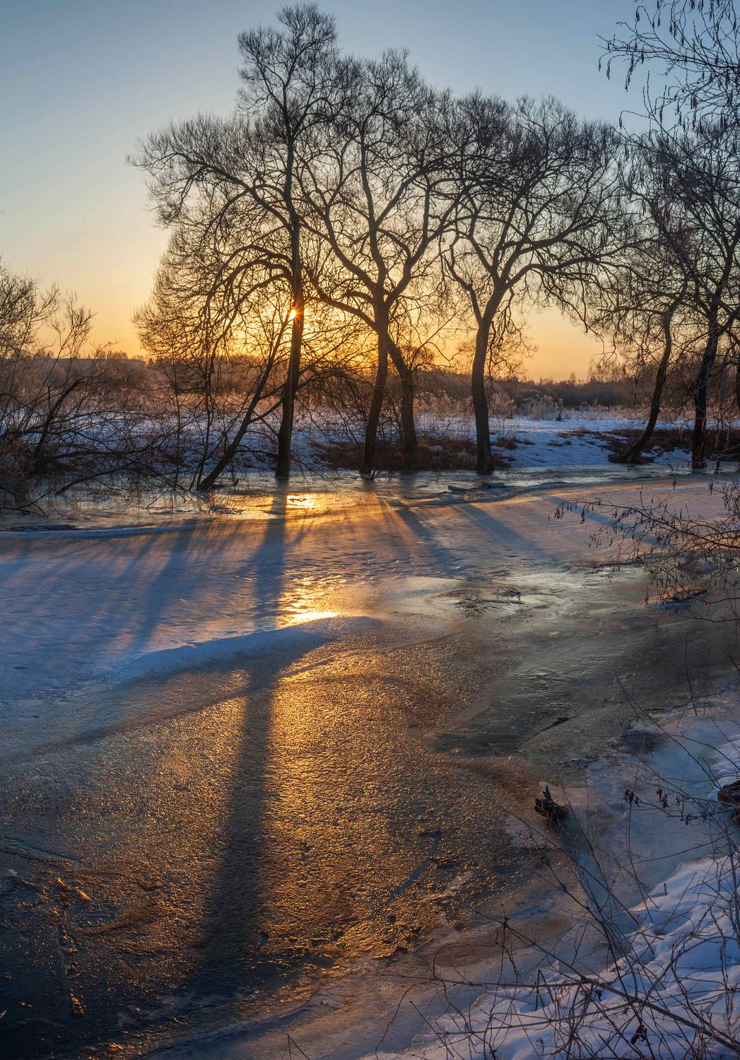 весна, река, Свистков Александр