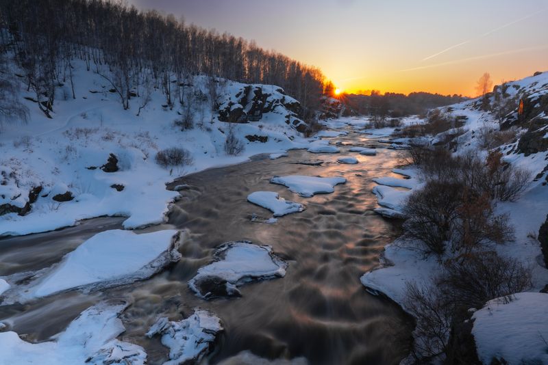 Весенние воды реки Исеть фото превью