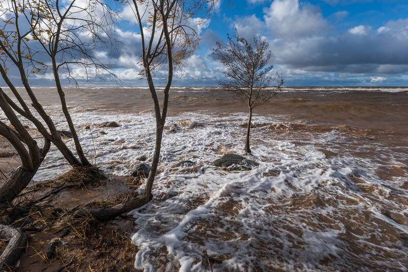 Шторм на море фото превью
