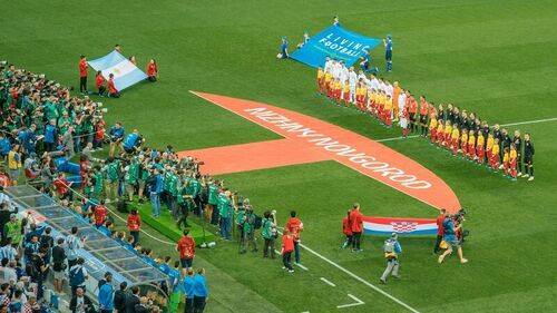 Argentine Croatia Pre game