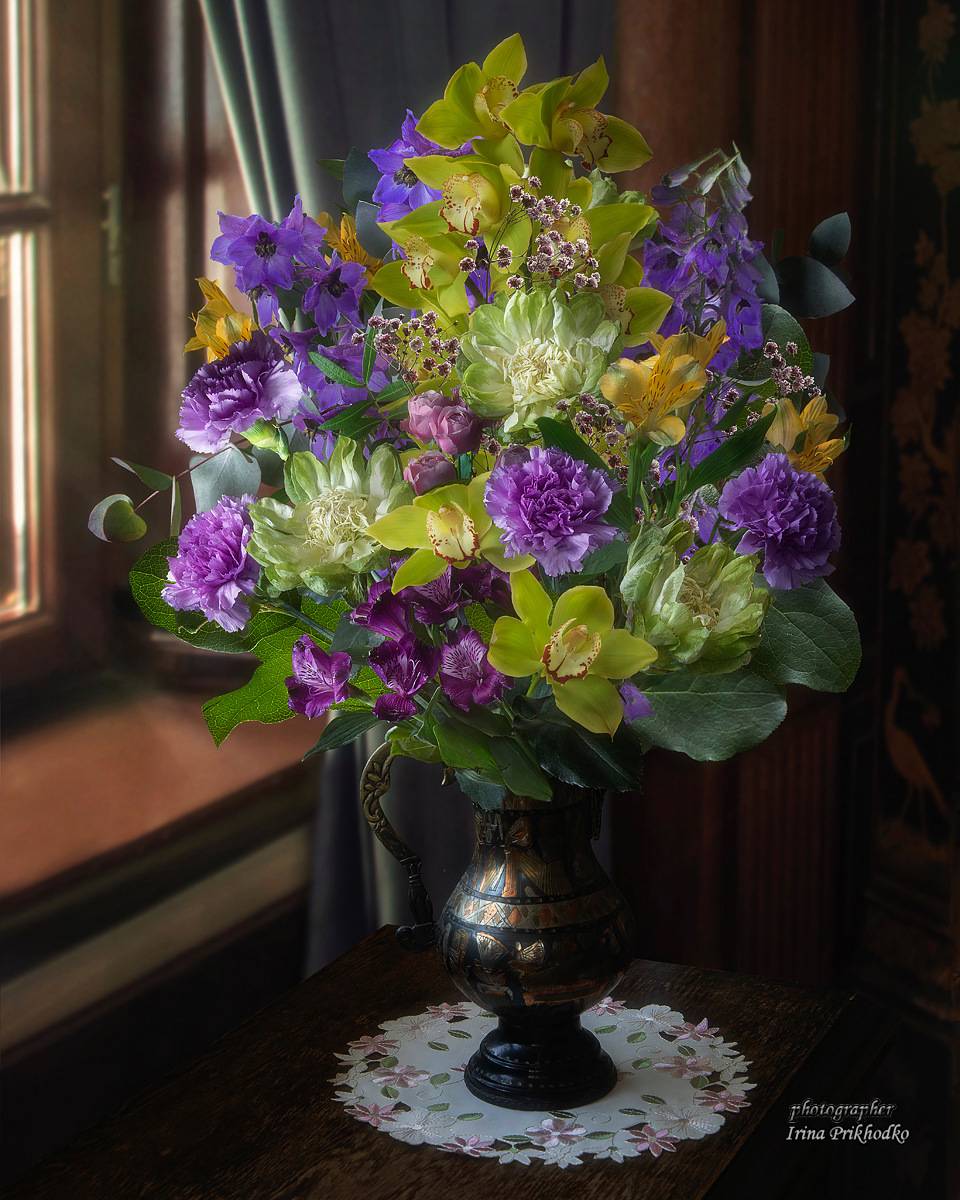 натюрморт, цветы, букеты, флорист, интерьер, Приходько Ирина