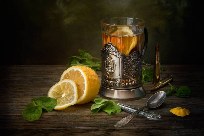 Лимончик, мята и патрончик... фото превью