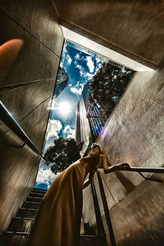 woman, portrait, art, fashion City frames фото превью