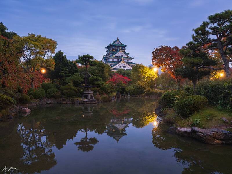 osaka, japan, castle, travel, architecture, photography Osaka Castle фото превью