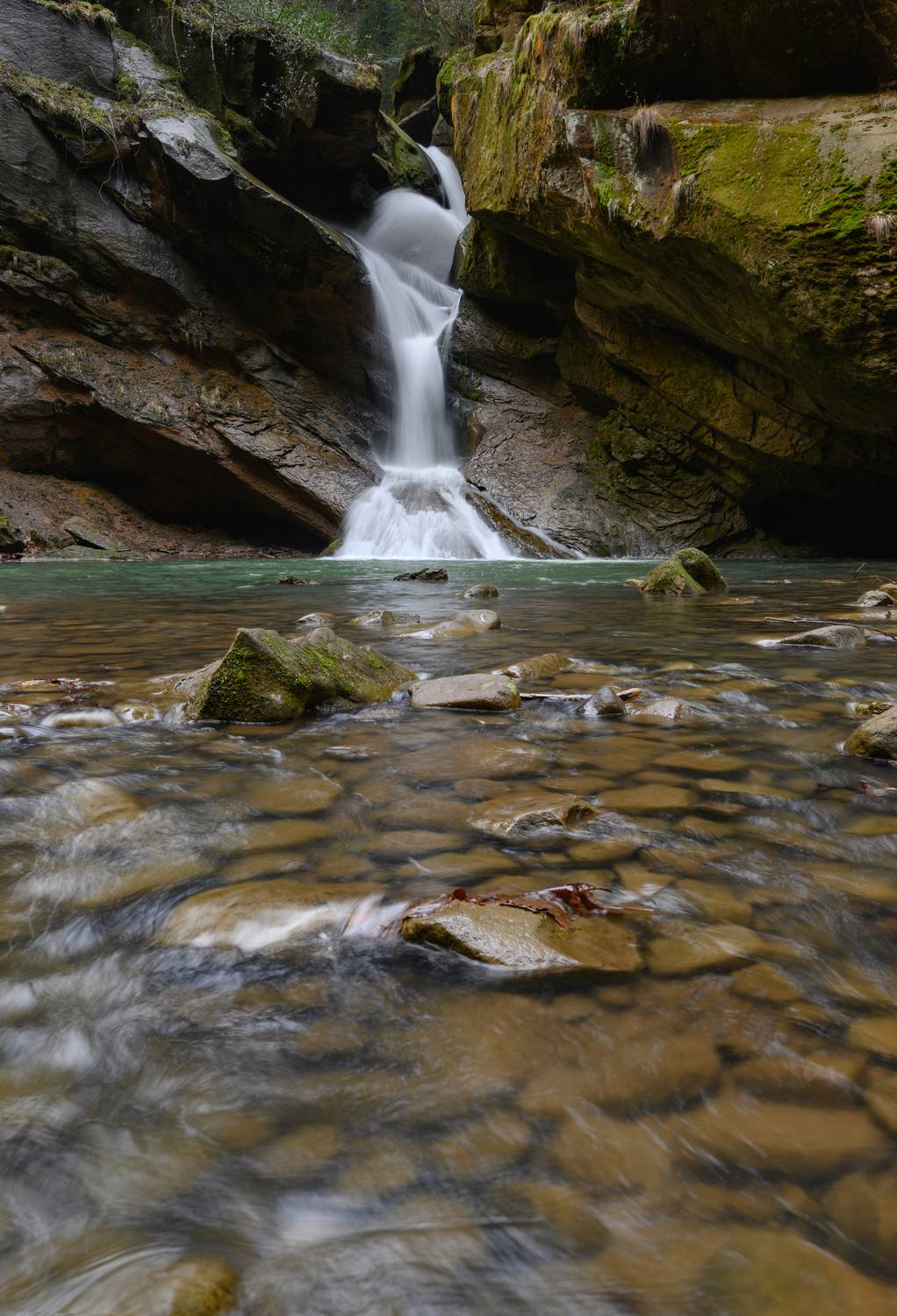 Кызылбекский водопад, водопады, Пустынников Михаил