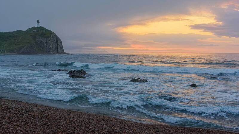 двабрата Туманно-облачный восход фото превью