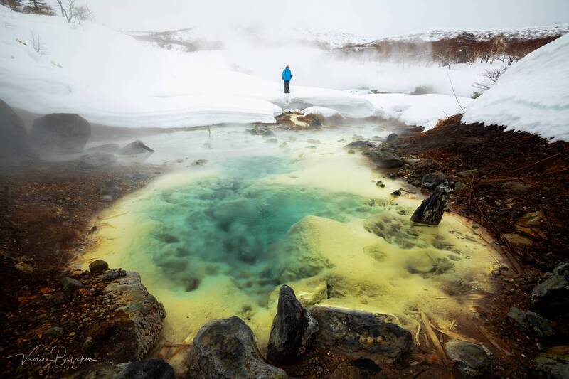 итуруп, курильские острова Ручей Кипящий. Итуруп. фото превью
