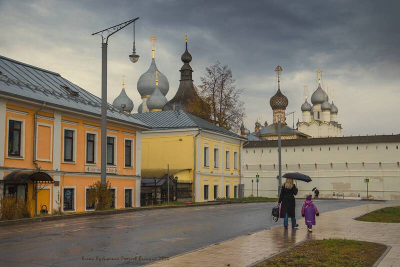 ростов, ростоввеликий, улица, город, архитектура, ростов великий, ярославская область Был дождь фото превью