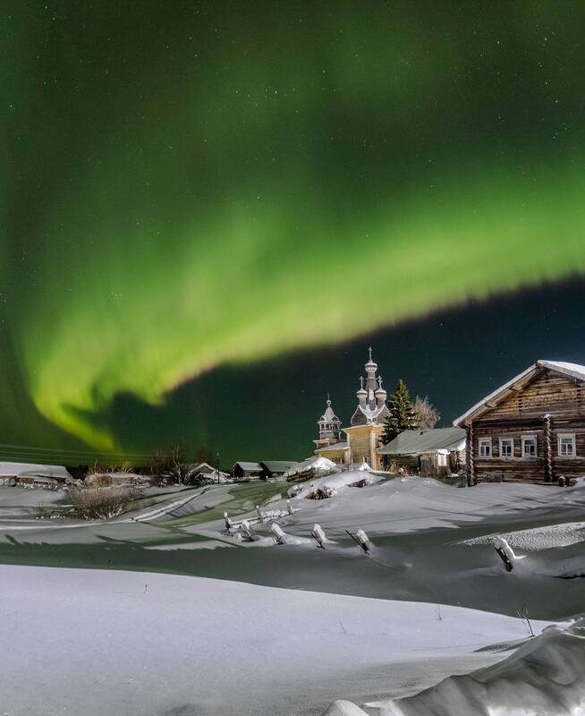 Аврора над Кимжей фото превью