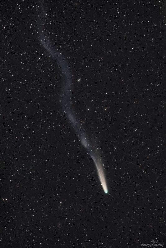 звёзды, комета C/2025 A6 (Lemmon) фото превью