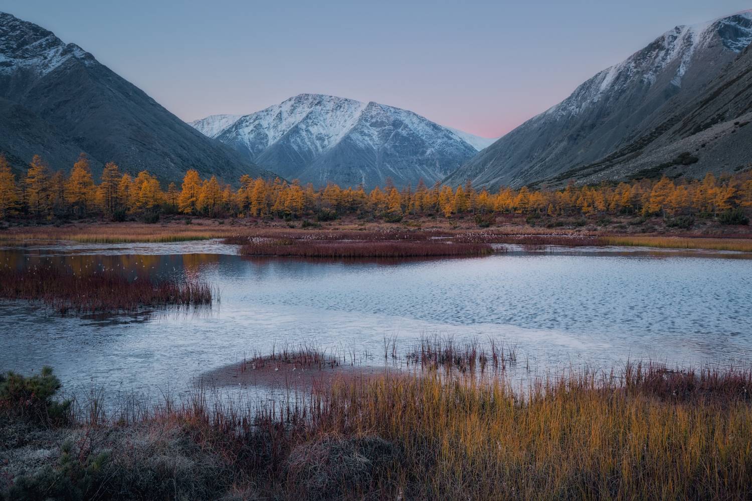 озеро_юг, горная_система_черского, колыма, Дмитрий Шишкин
