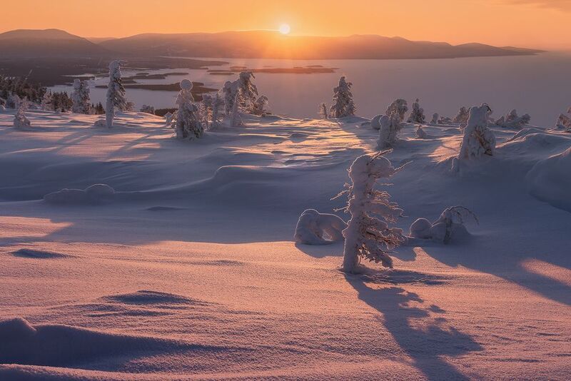 кандалакша, волосяная, север, пейзаж Танцы тени и света фото превью