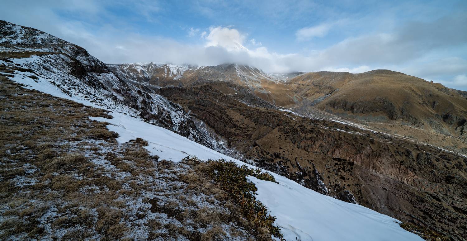 Грузия, Казбеги, Степанцминда, гора Казбек, Гаврилов Юрий