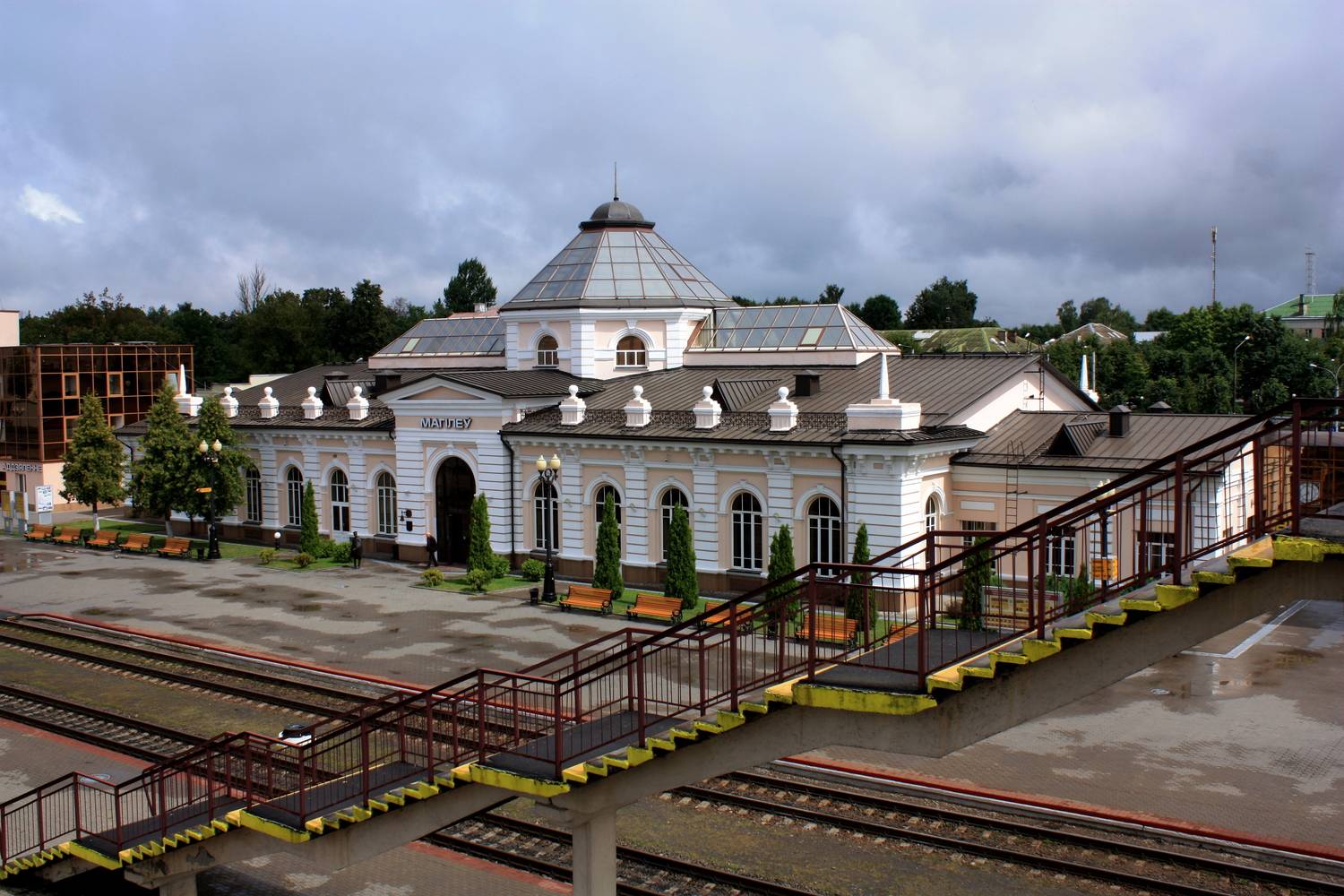 беларусь, могилёв, город, архитектура, вокзал, Козлова Галина