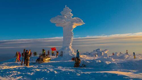 Про Поклонный крест в Шерегеше