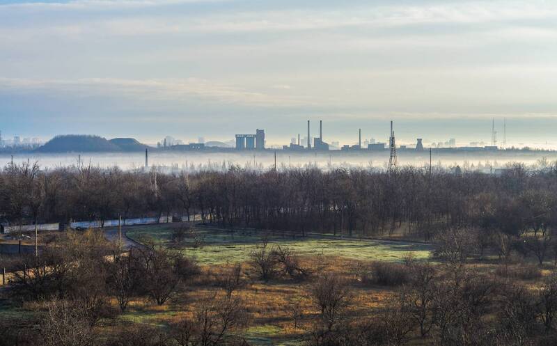 Утро с туманной дымкой. фото превью
