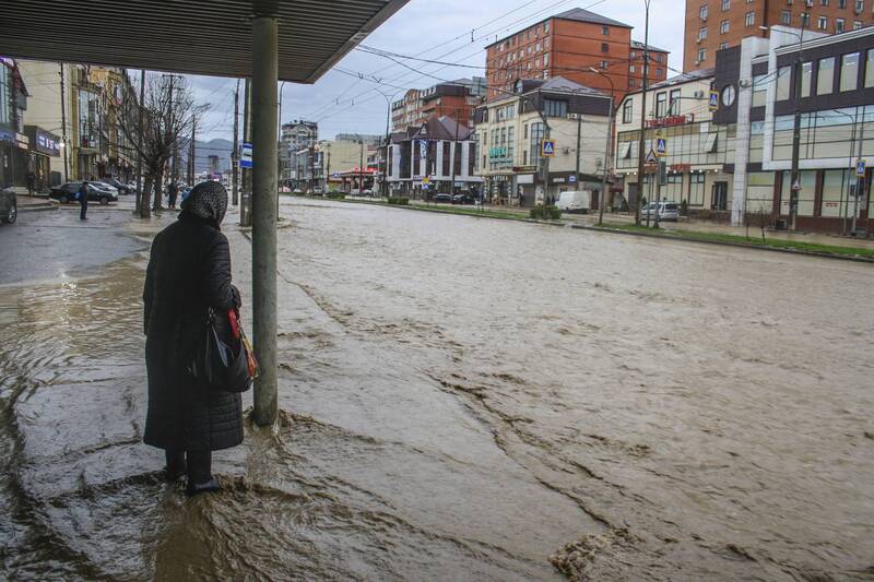 Махачкала тонет.. фото превью