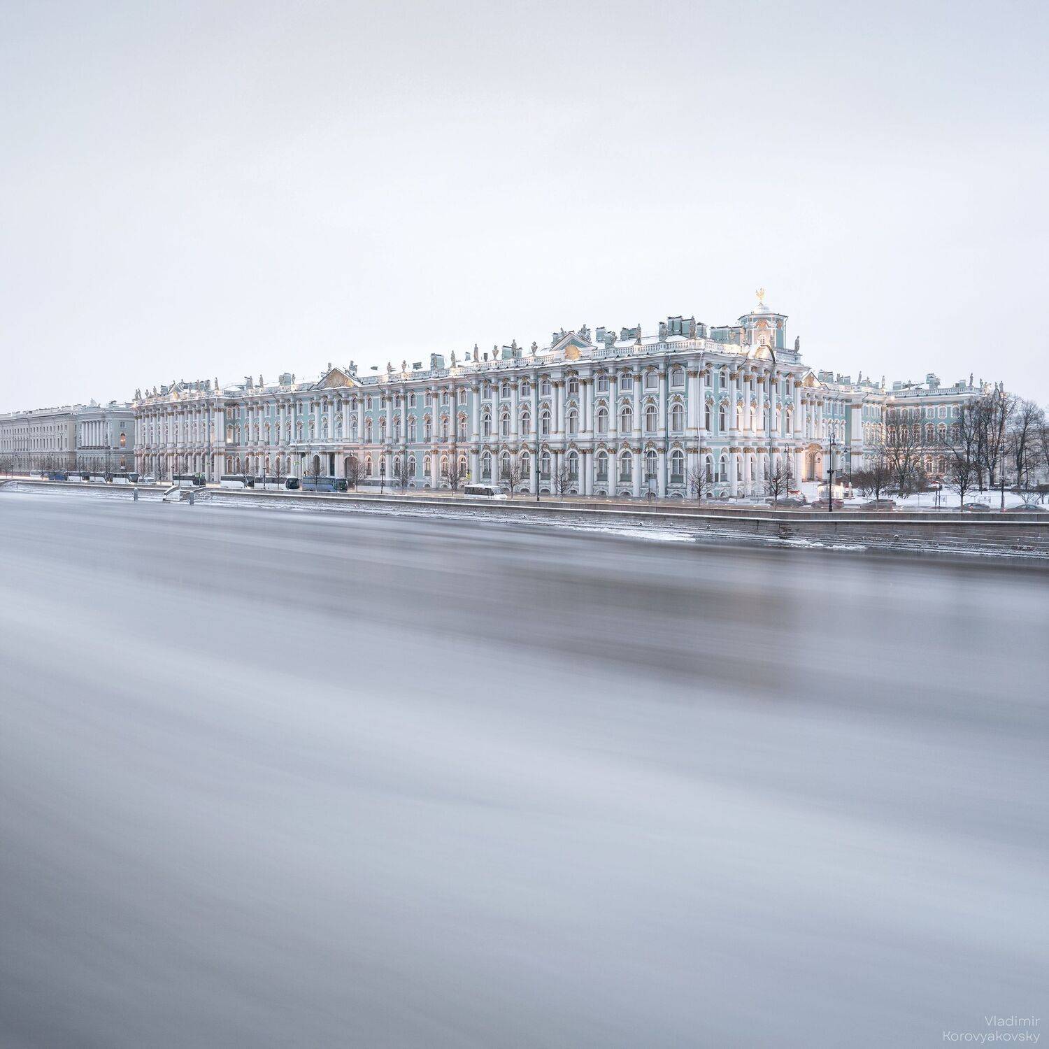 СПб, ледоход, Vladimir Korovyakovsky