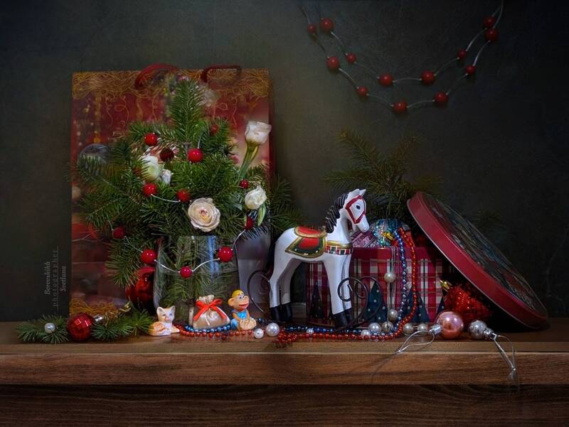 фотонатюрморт, авторскоефото, светланаборовских, новыйгод, ёлочные_игрушки Ёлочные игрушки фото превью