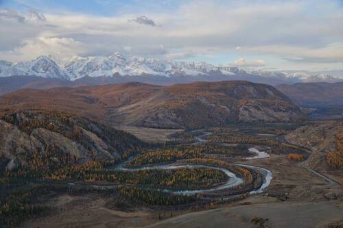Предрассветные Чуйские меандры