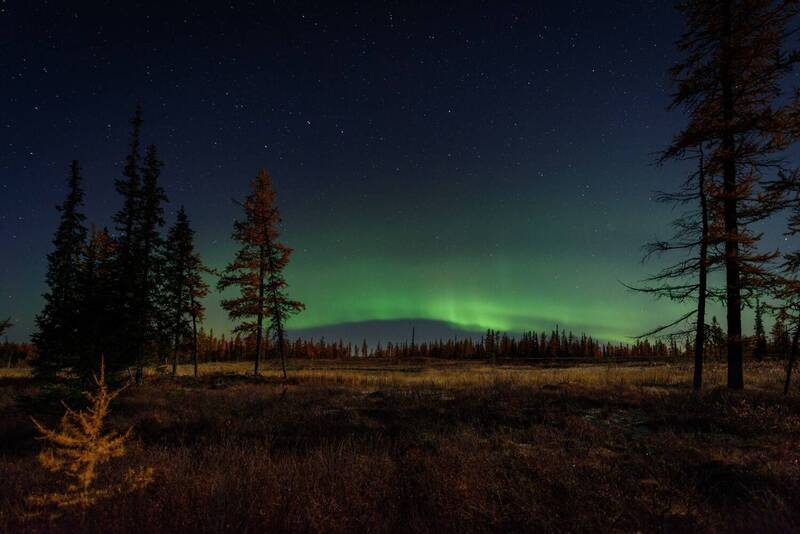 Полярное сияние фото превью