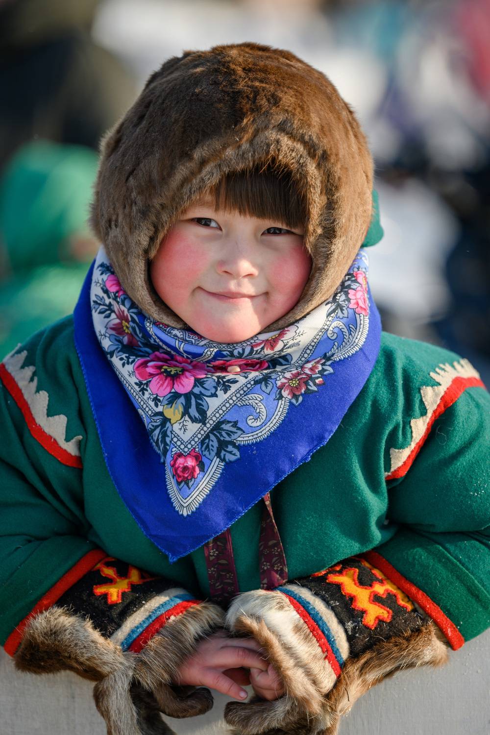 ненка, девочка, ребенок, тундра, ямал, надым, Сторожев Олег