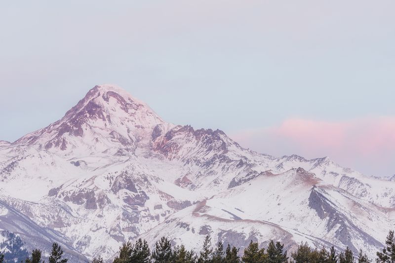 Рассветный Казбек фото превью