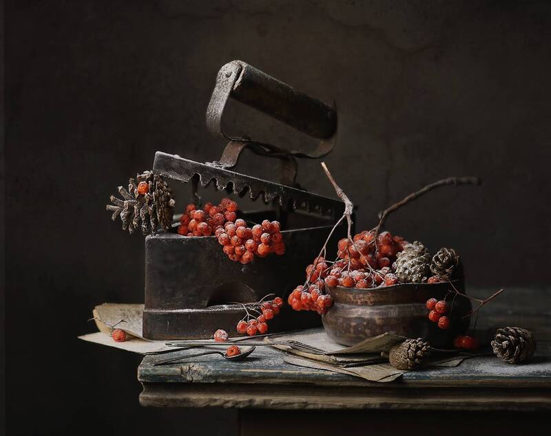 Зимние ягоды фото превью