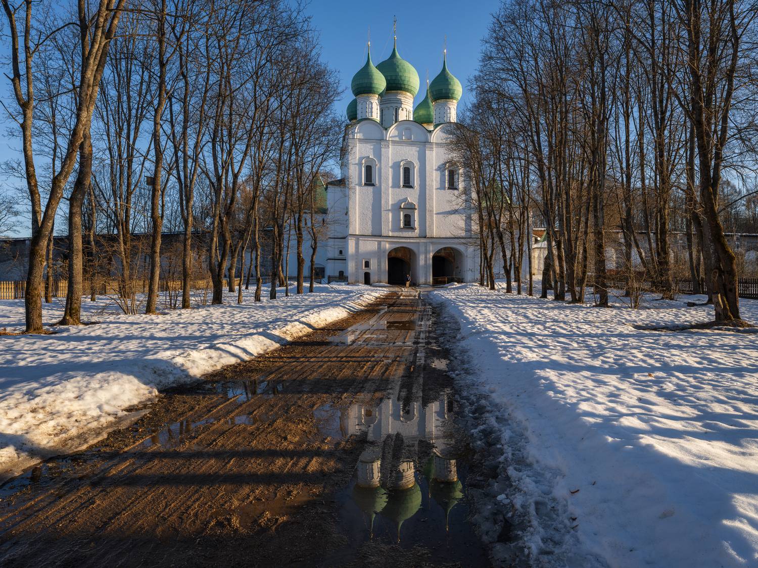 борисоглебский, ярославская область, март, весна, купола, Олег Зверев