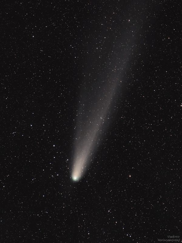 комета, звёзды Покидающая Солнечную систему комета C/2023 A3 (Цзыцзиньшань — ATLAS) фото превью