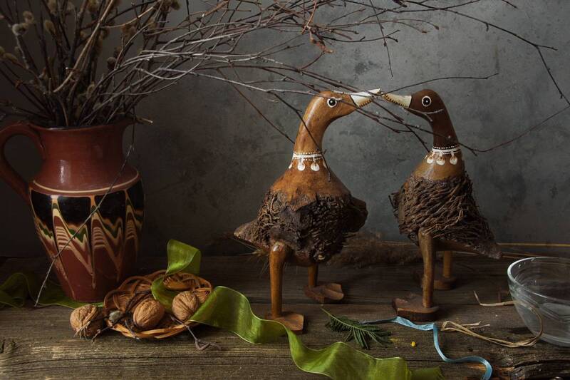 весна, птицы, натюрморт Весна пришла... фото превью