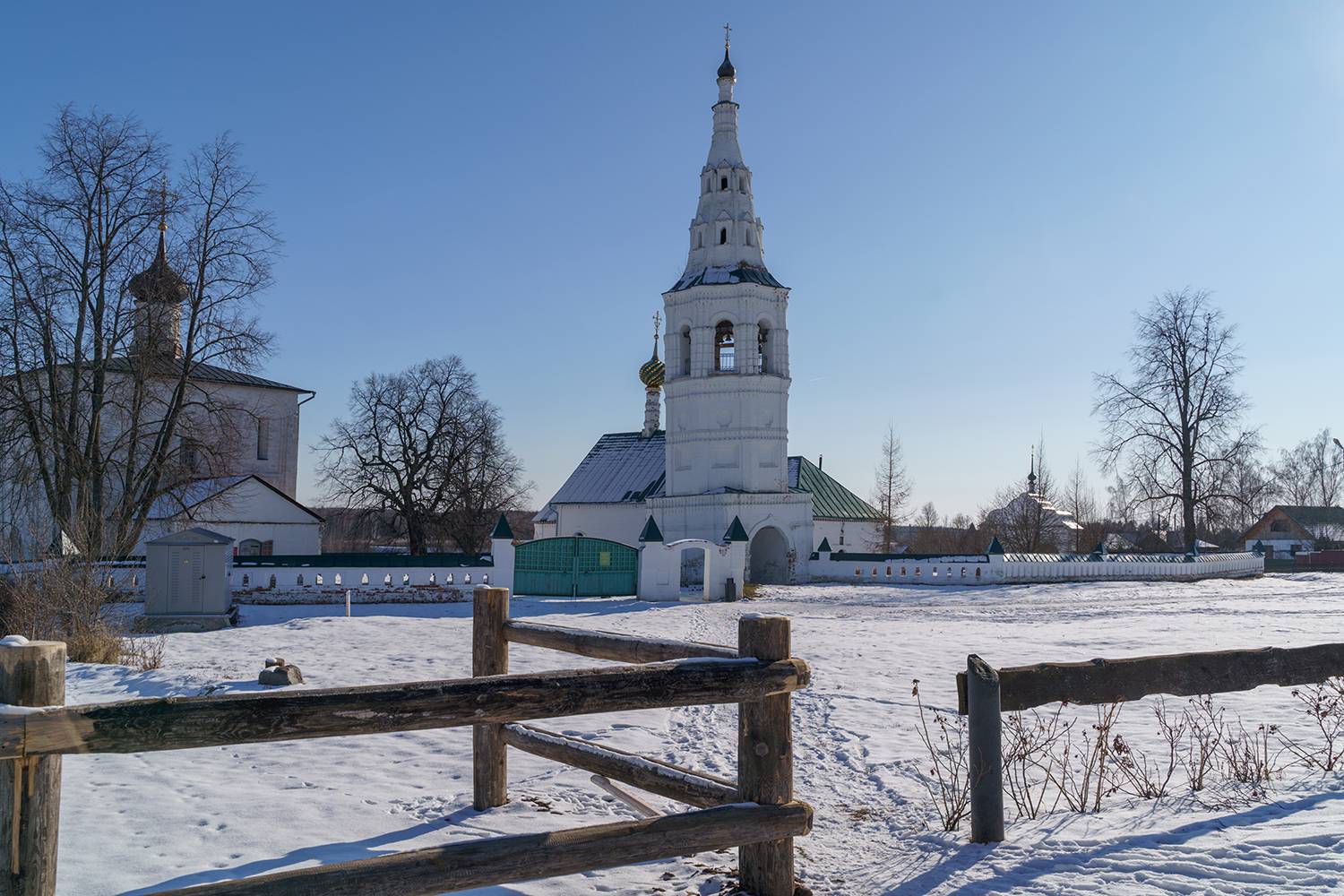 Россия, Суздаль, церковь, зима, Лариса Дука