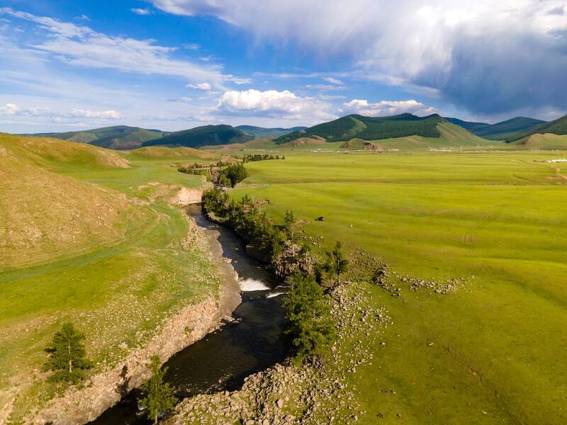 Монголия. Долина реки Орхон. фото превью