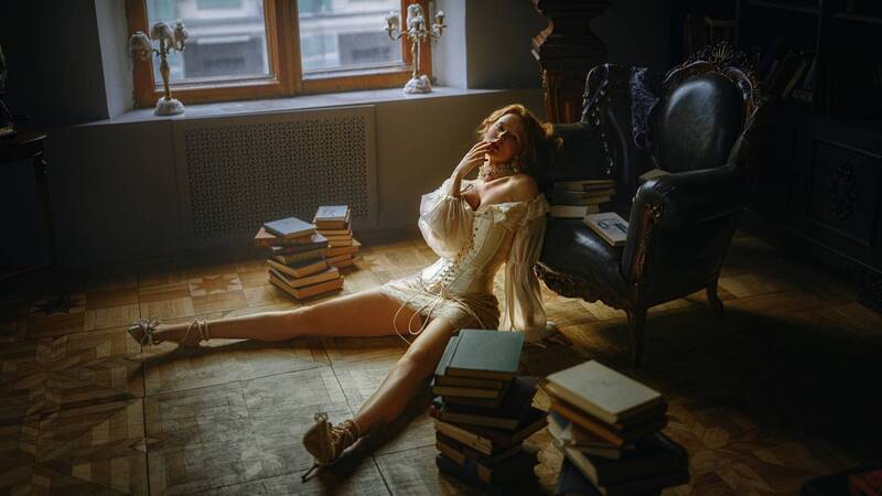 порьрет, гламур, женский Аксинья фото превью