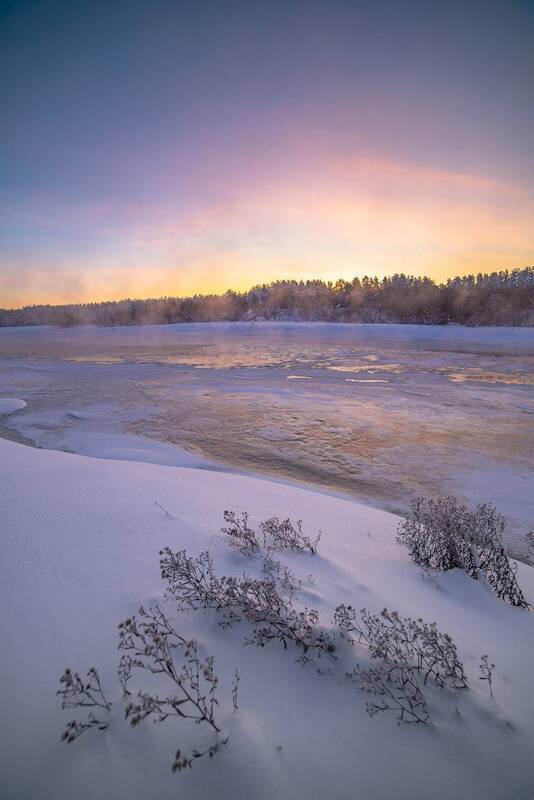 Незамёрзшая заря. фото превью