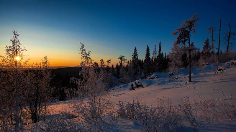 Утро на склоне фото превью