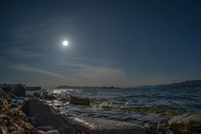 море, пейзаж, черное море Вечер на Черном море фото превью