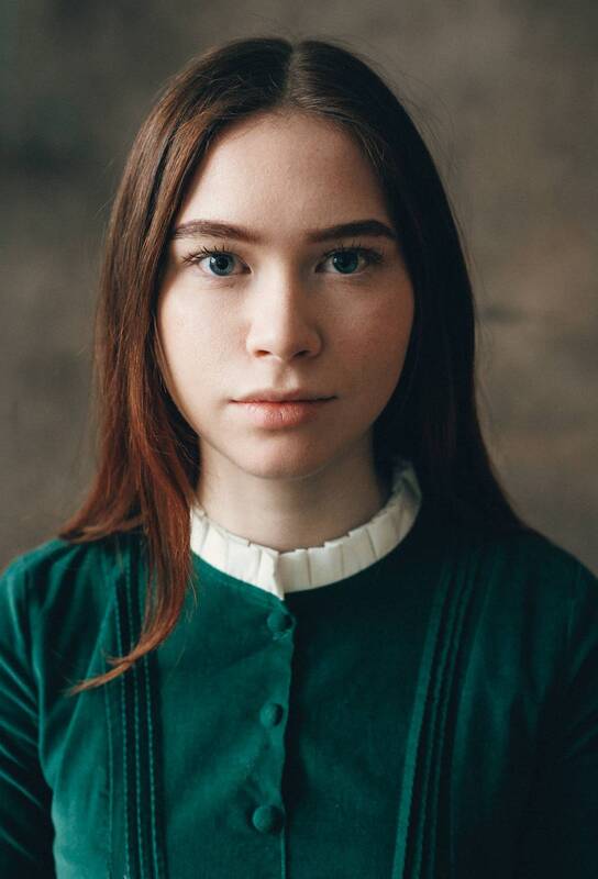 девушка, винтаж, фотостудия, ретро, женский портрет, постановочное фото  фото превью