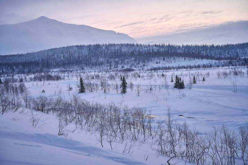 Хибины предрассветные. фото превью