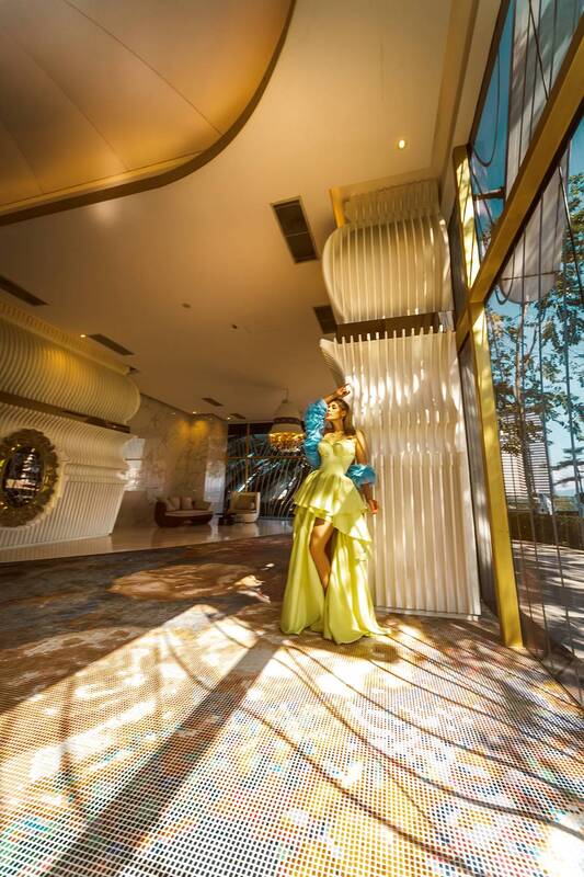 woman, portrait, art, fashion Dressed in sunshine, living in luxury фото превью